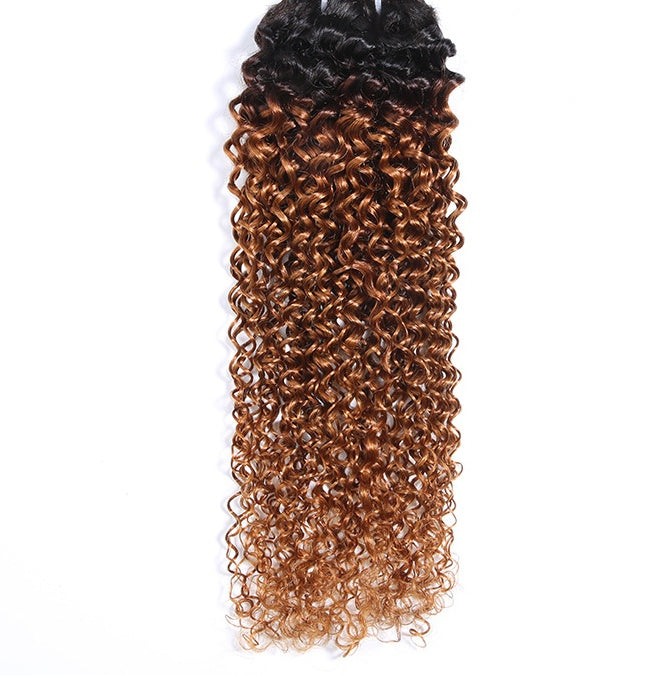Real Human Hair Wig European And American Hair Weave Real Human Hair Wig European And American Hair Weave